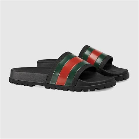 chanclas hombre gucci|gucci sandals female.